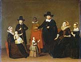 Family Group with a Black Man